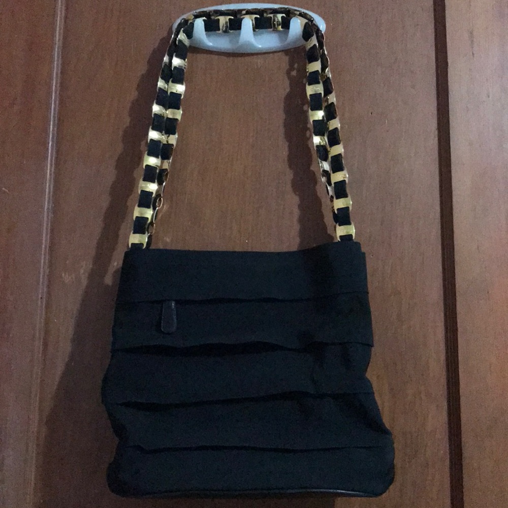 Salvatore Ferragamo Black Canvas